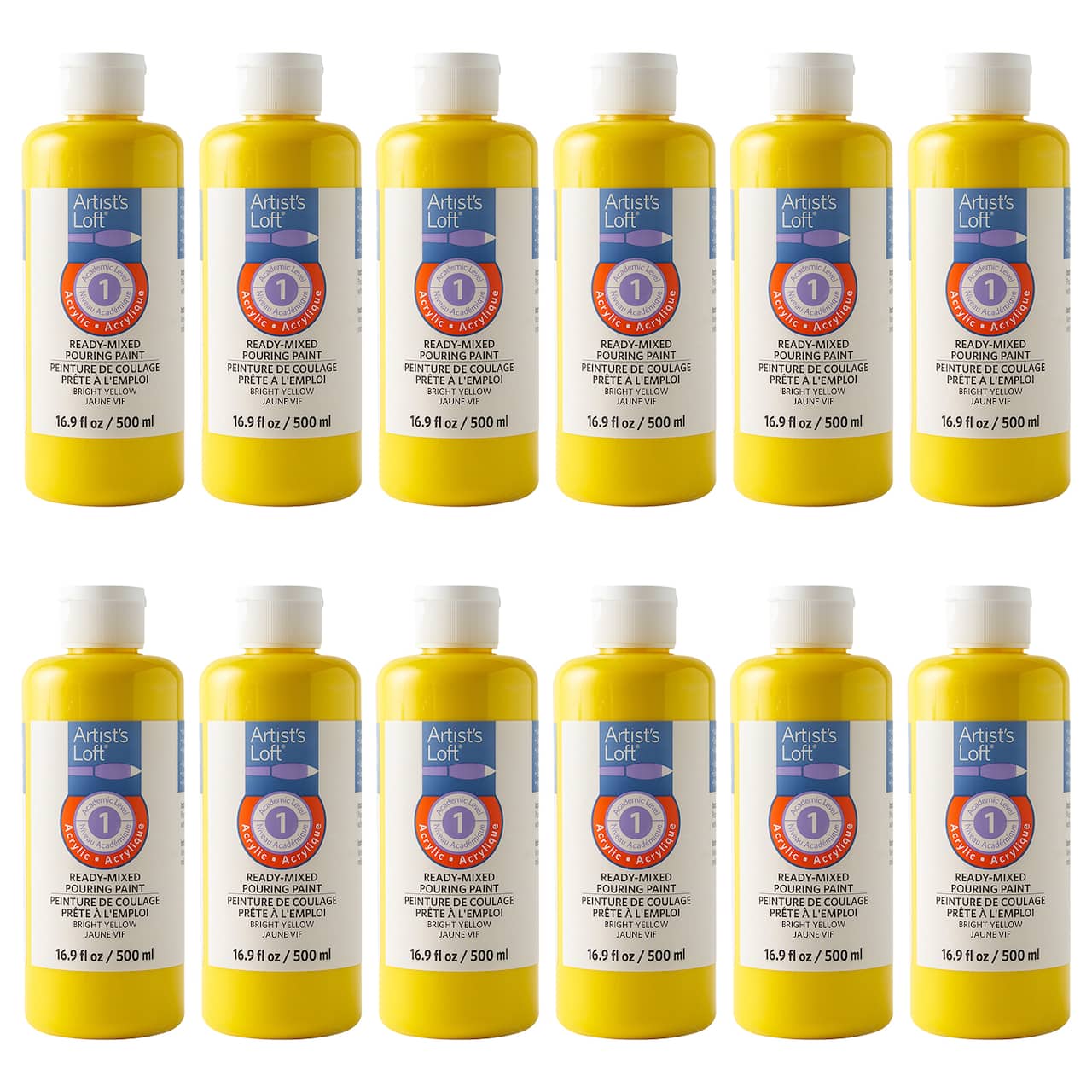 12 Pack: Acrylic Ready-Mixed Pouring Paint by Artist's Loft™